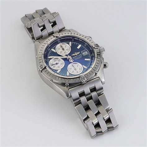 breitling chronomat blackbird blue dial|breitling blackbird automatic.